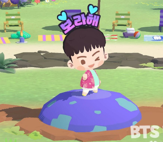 BTS Island:インザソム パズル　ぽこぽこゲーム